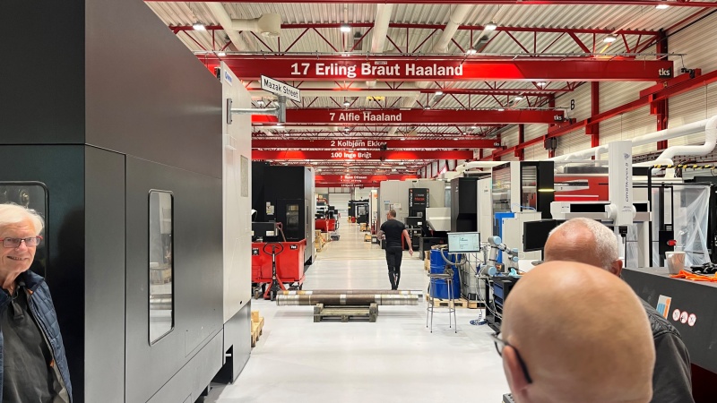 Bedriftsbesøk - Aarbakke